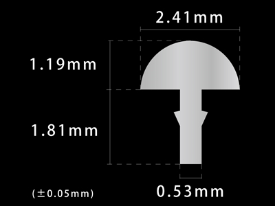 JESCAR #47104-SS ステンレスフレット W2.64XH1.20通販｜ギターワークス